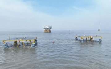 国家能源集团首个海上漂浮式光伏实证项目实验成功