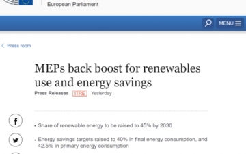 可再生能源目标提至45%，绿氢占七成！欧盟可再生能源法案通过，绿色燃料