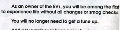25年前，一辆EV1开启了电动汽车时代的序幕，比特斯拉要早很久，EV1